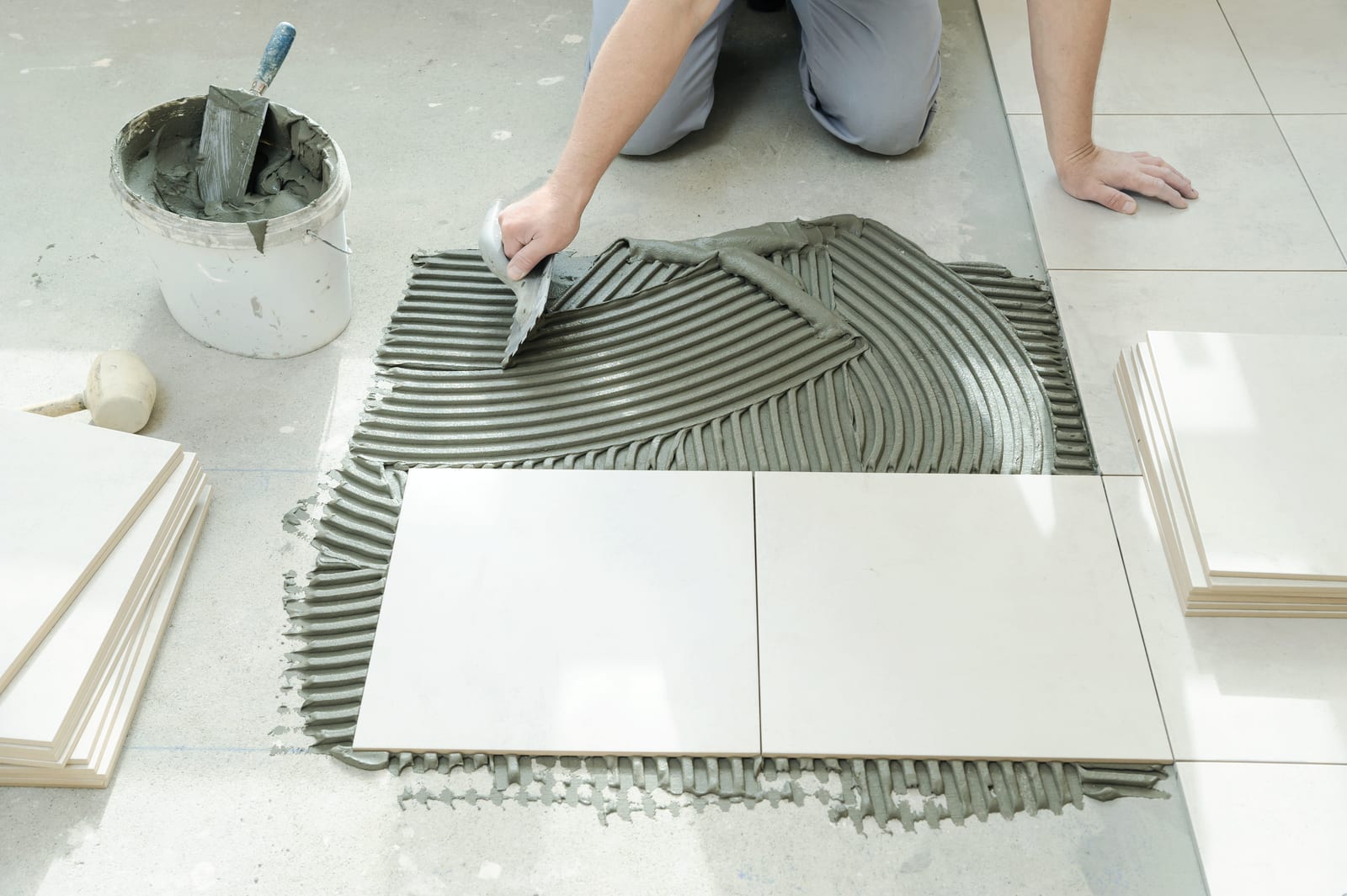 Bathroom Tile Installation work and finish details